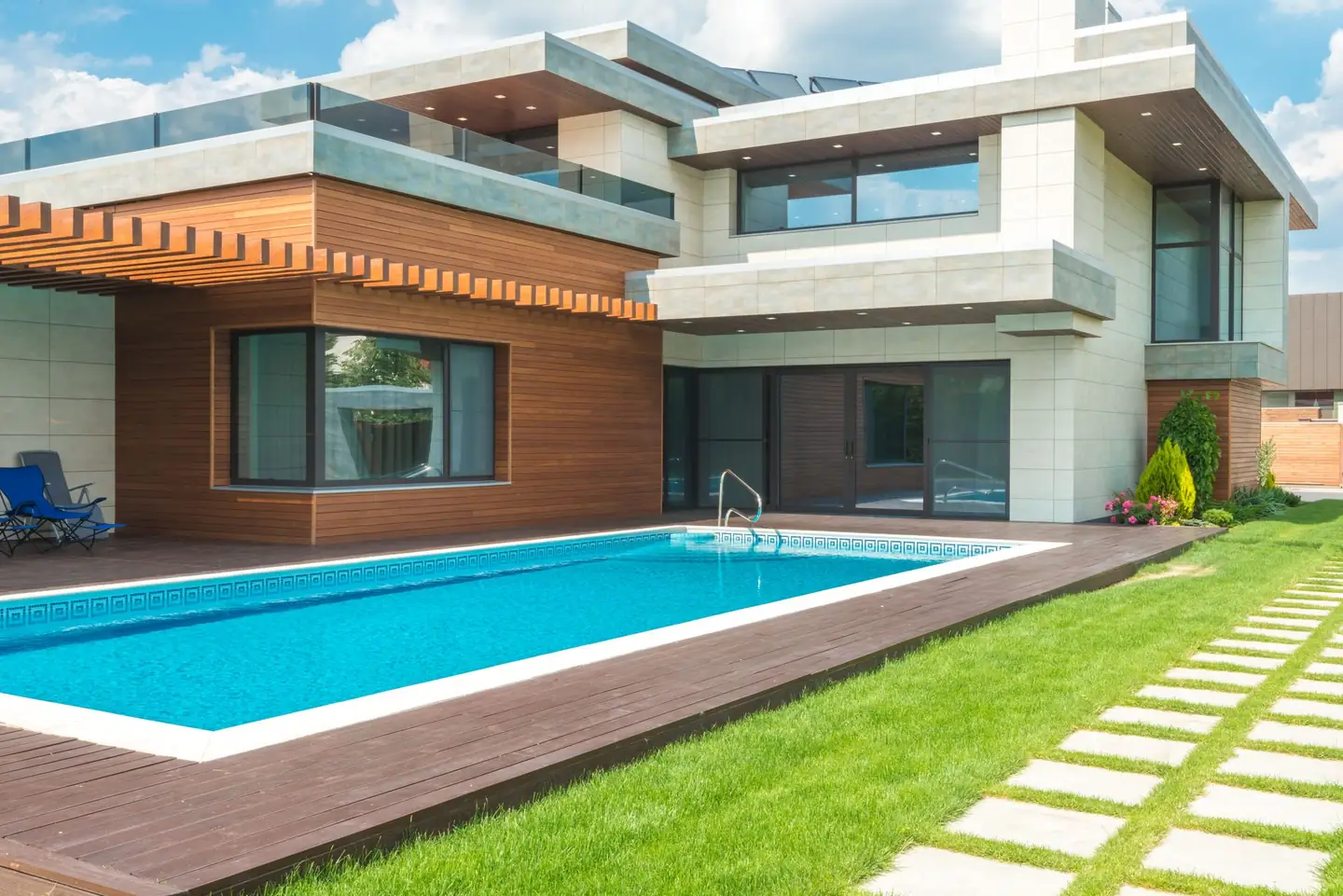 Swimming pool built in Fernbrook, NSW
